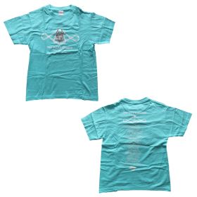MAN WITH A MISSION(マンウィズ) tales of purefly tour 2014 Tシャツ アクア 東日本会場限定