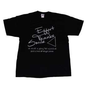 乃木坂46(のぎざか) 真夏の全国ツアー2017 effort thanks smile tシャツ 東京ドーム公演