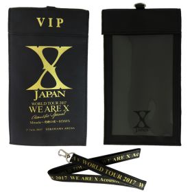 X JAPAN(エックス) WORLD TOUR 2017 WE ARE X Acoustic Special Miracle～奇跡の夜～6DAYS チケットホルダー VIP パッケージ グッズ
