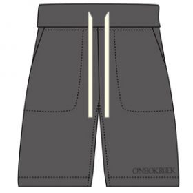 “人生×君＝”スウェットハーフパンツ