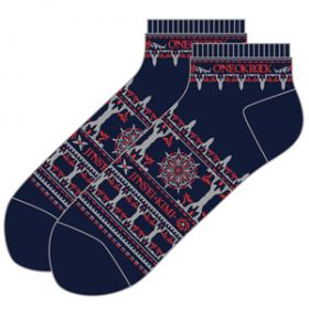 “人生×君＝”ジャガードソックス