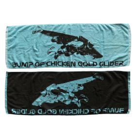 BUMP OF CHICKEN(バンプ) GOLD GLIDER TOUR 2012 スポーツタオル ライトブルー 通販限定カラー