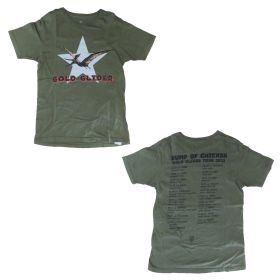 BUMP OF CHICKEN(バンプ) GOLD GLIDER TOUR 2012 Tシャツ　［プテラノドン］（アーミーグリーン）