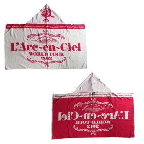 L'Arc～en～Ciel(ラルク) 20th L'Anniversary WORLD TOUR 2012 THE FINAL フードタオル レッド