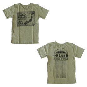 ゆず(YUZU) YUZU ARENA TOUR 2013 GO LAND MAP Tシャツ