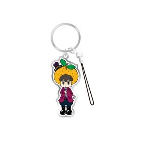 GO LAND　ゆずマンプレートキーホルダー