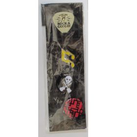 布袋寅泰(BOOWY) HOTEI 2010 ROCK A GO! GO! TOUR バッジ ピンバッジ ピック 4点セット