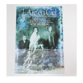 L'Arc～en～Ciel(ラルク) チラシ・フライヤー Dune 1993 発売告知チラシ