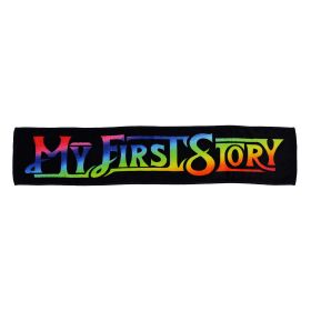 MY FIRST STORY(マイファス) その他 マフラータオル レインボー×ブラック