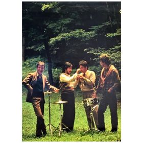 オフコース(OFF COURSE) ポスター 4人 森林 小田和正