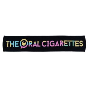 THE ORAL CIGARETTES(オーラル) UNOFFICIAL BRUNCH & DINING TOUR 2017  シンプルロゴマフラータオル ブラック×マルチカラー