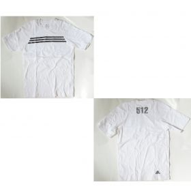 奥田民生(okuda tamio) その他 アディダス 別注Tシャツ ホワイト×ブラック 雑誌boon ただいま別注中 第3弾 2003