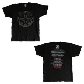 聖飢魔II(SEIKIMA-II) 地球デビュー30周年記念・期間限定再集結ツアー(2017) 武道館Tシャツ ラインストーン