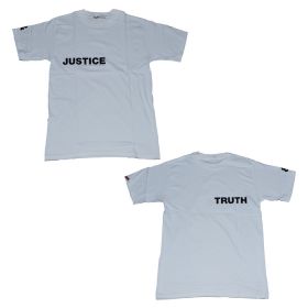 T.M.Revolution(西川貴教) DEFROCK Tシャツ ホワイト justice truth