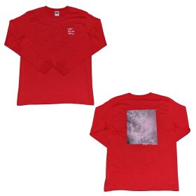 あいみょん(AIMYON) AIMYON TOUR 2019-SIX SENSE STORY- Her Blue Sky ロング Tシャツ レッド