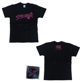 アンジュルム(スマイレージ) スマイレージ ライブツアー2014春 ?スマイルチャージ? Tシャツ ブラック リストバンド付
