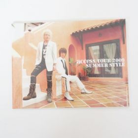 access(アクセス) tour 2009 パンフレット