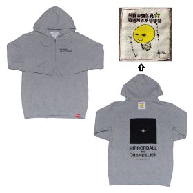 back number(バックナンバー) tour 2016 "ミラーボールとシャンデリア" ツアーロゴジップアップパーカー　ファンクラブ 「one room」会員限定販売