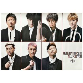 Generations(ジェネレーションズ) ポスター ALL FOR YOU 特典