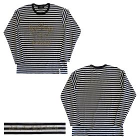 布袋寅泰(BOOWY) beat crazy presents SPECIAL GIG 「MEMBER'S ONLY」 長袖 Tシャツ ボーダー 2006