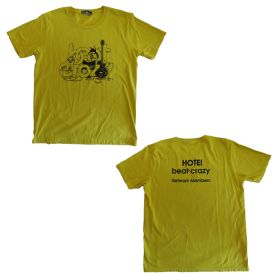 布袋寅泰(BOOWY) 限定販売 Tシャツ イエロー network members