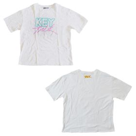 KEYTALK(キートーク) その他 ブルー×ピンク ロゴ Tシャツ