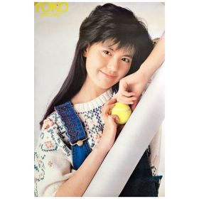 南野陽子(みなみのようこ) ポスター テニスボール 初期　 92×62cm