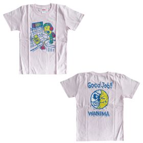 WANIMA(ワニマ) Good Job!! ＊Release Party"カオス!!ギネス!?日本初!!" TTY Tシャツ ホワイト キッズサイズ 140