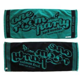 back number(バックナンバー) one room party vol.4 フェイスタオル