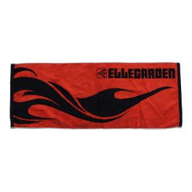 ELLEGARDEN(エルレガーデン) その他 タオル ブラック×レッド
