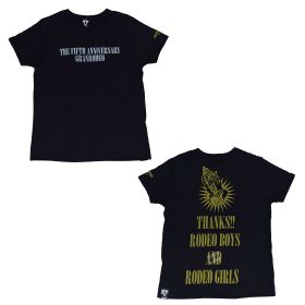 GRANRODEO(グランロデオ) 5TH ANNIVERSARY EVENT "GR感謝祭" ～オレとオマエとグランロデオ～ フィック Tシャツ ブラック