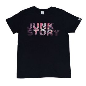 X JAPAN(エックス) HIDE LEMONeD Fake Guitar Tシャツ ブラック×ピンク