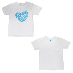いきものがかり(いきもの) みなさん、こんにつあー!! 2012 ～NEWTRAL～ KKBB Tシャツ ホワイト KISS KISS BANG BANG