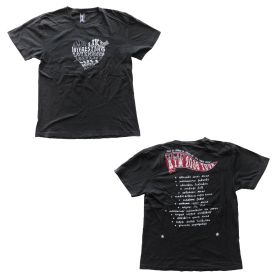 ケツメイシ(KTM) KTM TOUR 2008 ドキッ!! オヤジだらけの歌合戦 目指せ金メダル 2008 ポロリもあるよ!? Tシャツ　ハート ブラック