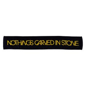 Nothing's Carved In Stone(NCIS) その他 マフラータオル ブラック×イエロー