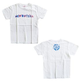 ニューロティカ(NEW ROTEeKA) 限定販売 Tシャツ ホワイト ブルーロゴ