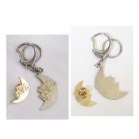 TM NETOWORK(TMN) LAWSON Presents Tour TMN EXPO (1991) ピンズ キーホルダー 2点セット