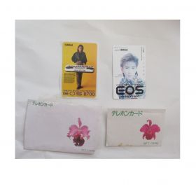 TM NETOWORK(TMN) 限定販売 テレカ テレホンカード 2点セット 小室哲哉　eos ヤマハ シンセサイザー