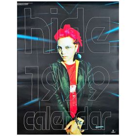 X JAPAN(エックス) ポスター hide 1999 カレンダー 7枚組 壁掛け