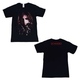 X JAPAN(エックス) YOSHIKI PHOTO Tシャツ ブラック