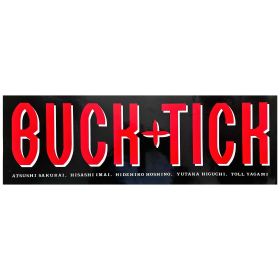BUCK-TICK(バクチク) その他 BIG ステッカー 赤ロゴ