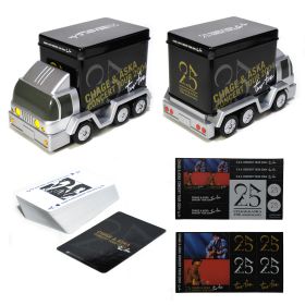 CHAGE&ASKA(チャゲアス) CONCERT TOUR 2004 two-five ツアートラック缶 トランプ シール