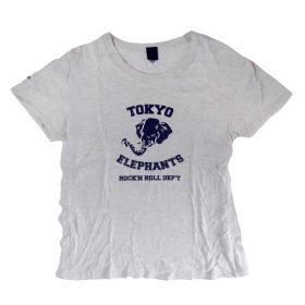 エレファントカシマシ(エレカシ) デビュー25周年記念 SPECIAL LIVE TOKYO ELEPHANTS Tシャツ ホワイト (復刻）