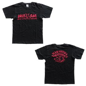MAN WITH A MISSION(マンウィズ) その他 MID 2 SICK 人狼天命 Tシャツ ブラック レッドロゴ