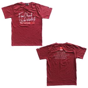 ポルノグラフィティ(porno) FANCLUB UNDERWORLD 5 Tシャツ レッド