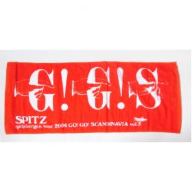 スピッツ(spitz) spitzberugen tour 2004 GO！GO！スカンジナビア vol.3 フェイスタオル