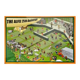 THE ALFEE(ジ・アルフィー) その他 パズル 25周年  吉岡つとむ 1000ピース 1999