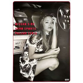 安室奈美恵(アムロ) ポスター 日産 1996 NISSAN S-RV AERO SPORTS LUCINO B1特大 A