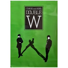 CHAGE&ASKA(チャゲアス) ポスター Concert tour DOUBLE/W