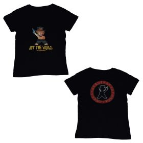 GLAY(グレイ) HIT THE WORLD GLAY Arena Tour '97 Tシャツ ブラック Vネック